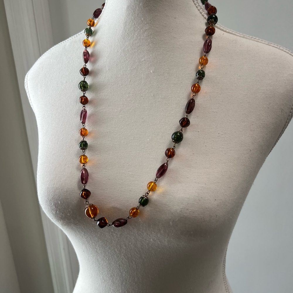 Multicolor Beaded Necklace